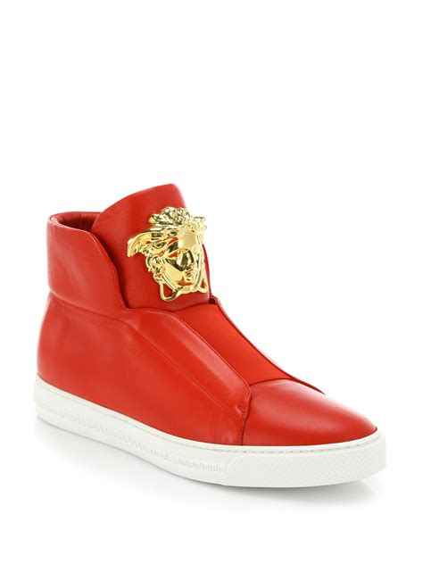 versace men's sneakers|high top versace sneakers men.